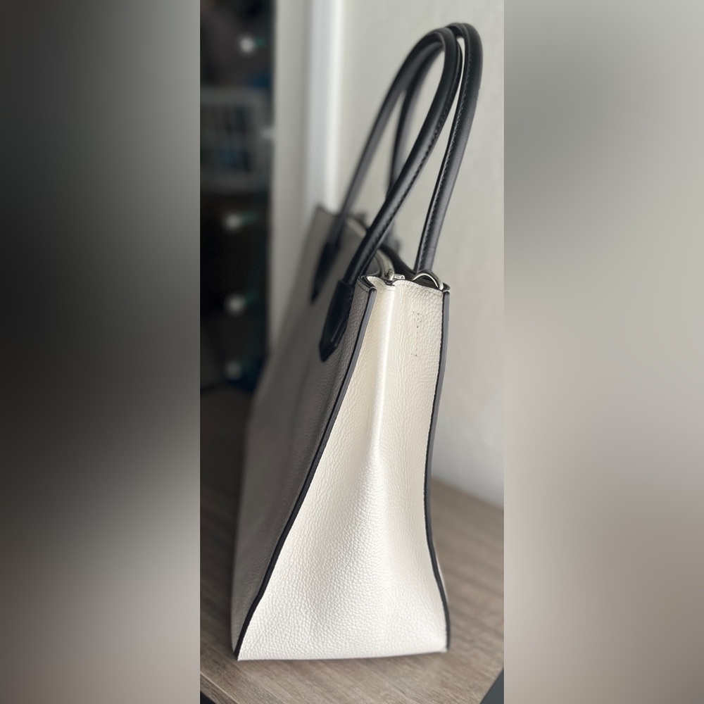 Michael Kors Satchel Bag (Black, Taupe, White) - Picture 6 of 17